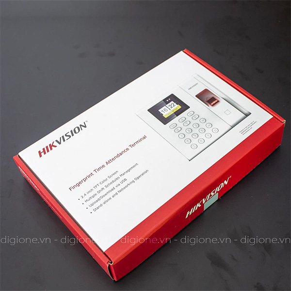 Máy Chấm Công Vân Tay Màn Hình LCD 2.4 inch Hikvision DS-K1A8503F