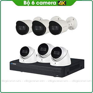 Bộ 6 Mắt Camera KBVISION 8.0mp (4K)