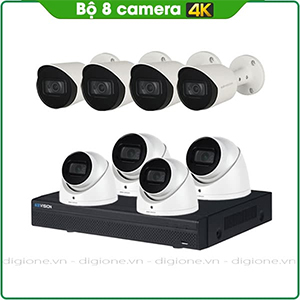 Bộ 8 Mắt Camera KBVISION 8.0mp (4K)