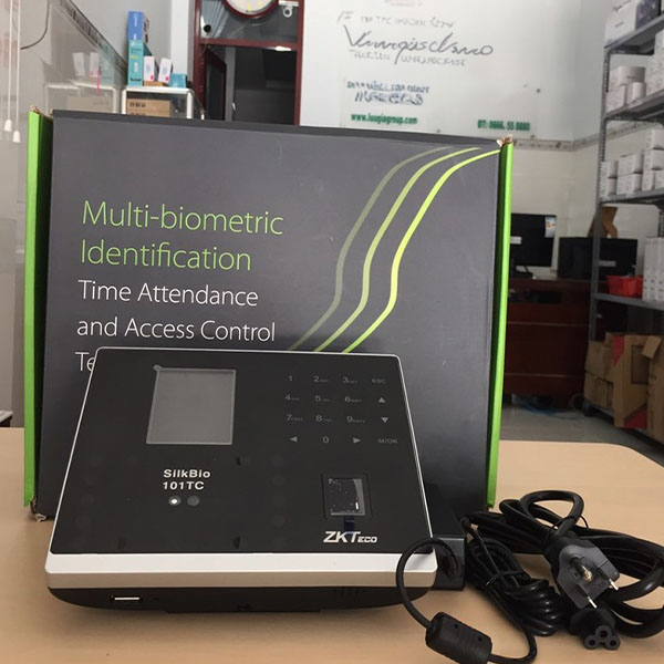 Máy Chấm Công Vân Tay - Nhận Diện Khuôn Mặt (Thẻ Cảm Ứng) ZKTeco 101-TC