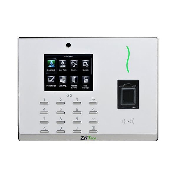 Máy Chấm Công Vân Tay Và Thẻ Cảm Ứng ZKTeco G2