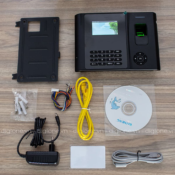 Máy Chấm Công Vân Tay - Thẻ Cảm Ứng (Có Pin Sạc) Ronald Jack X958C