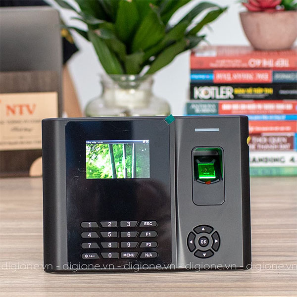 Máy Chấm Công Vân Tay - Thẻ Cảm Ứng (Có Pin Sạc) Ronald Jack X958C