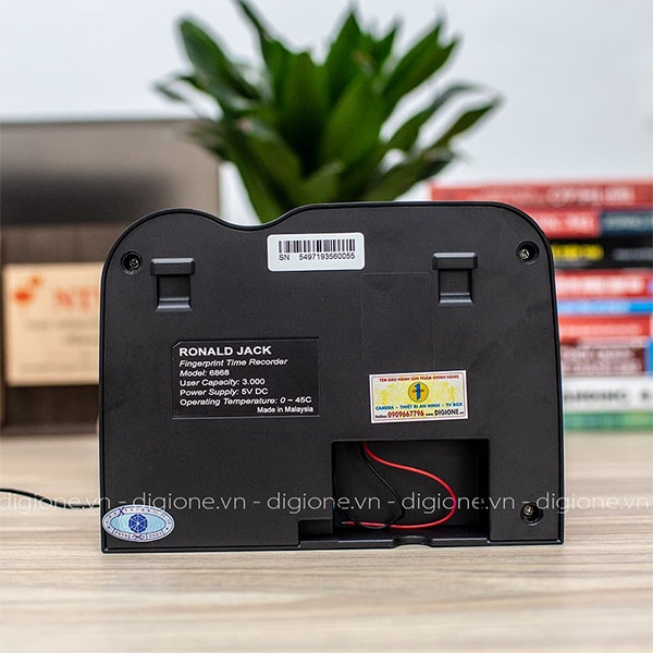 Ronald Jack 6868 Máy Chấm Công Vân Tay - Thẻ Cảm Ứng