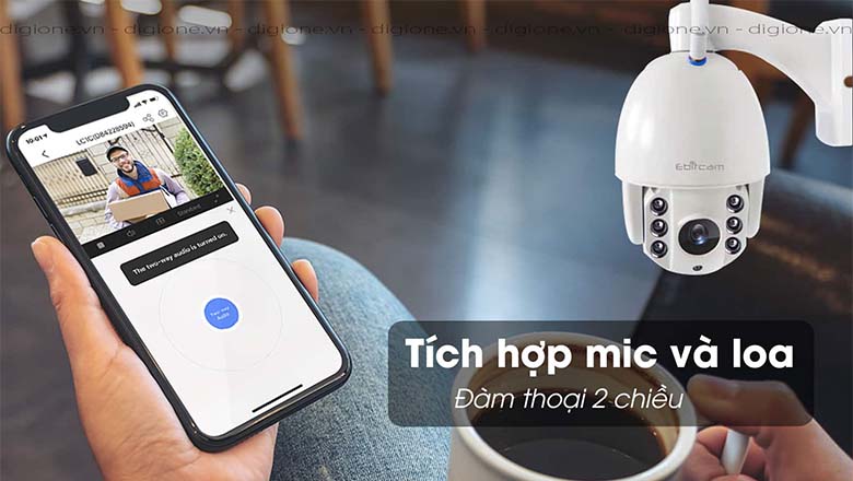 Âm thanh chất lượng cao trên Ebitcam ED841