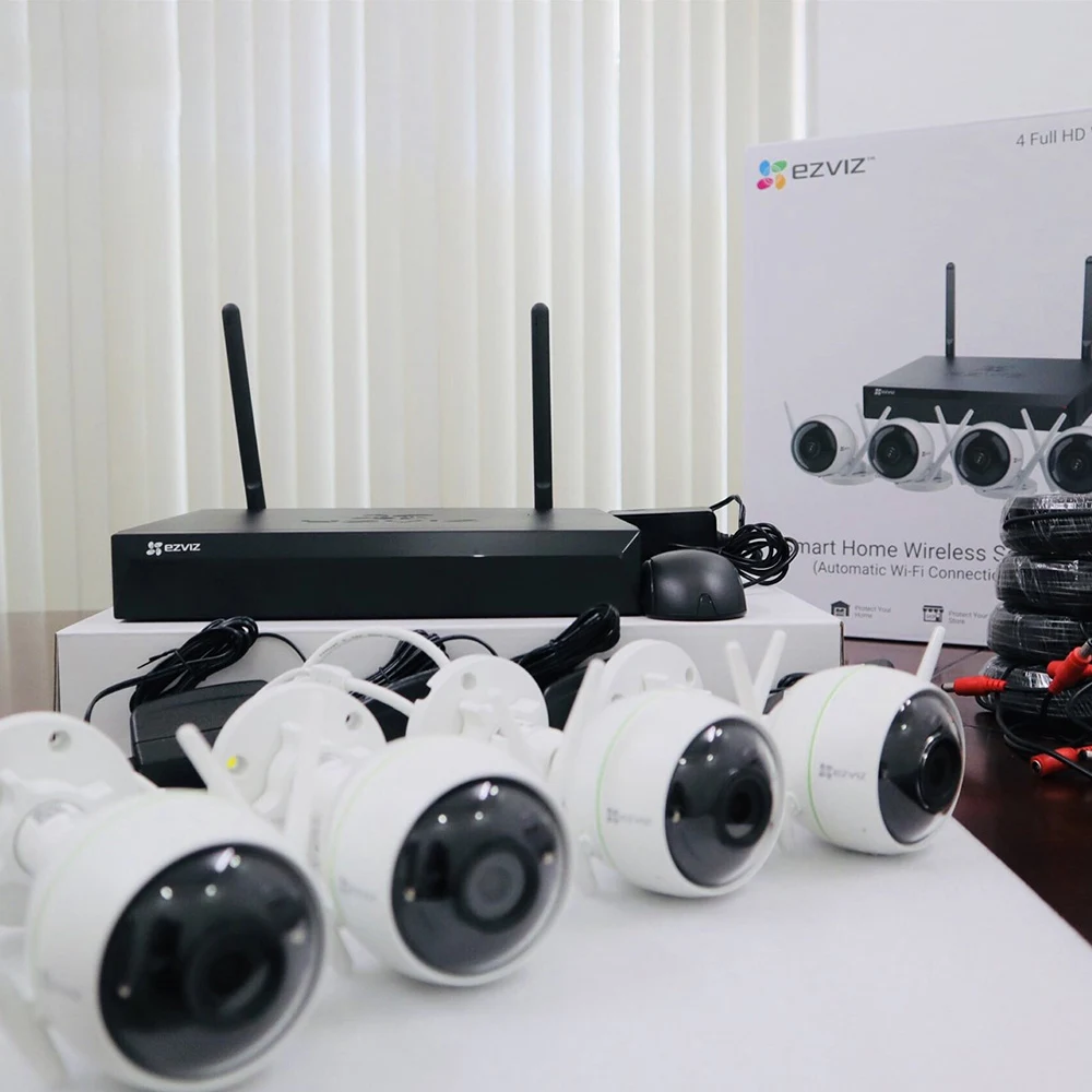 Bộ Kit 4 Camera Wifi EZVIZ CS-BW3424B0-E40 1080p