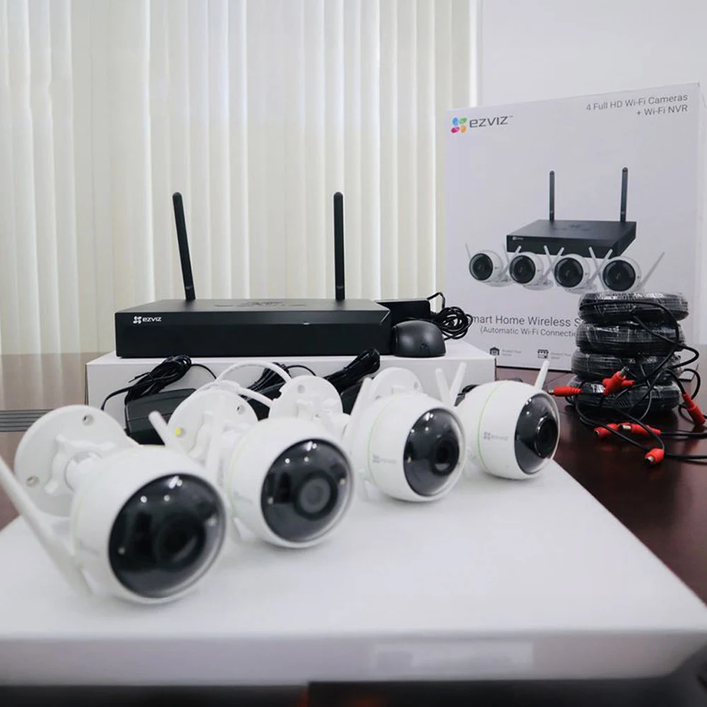 Bộ Kit 4 Camera Wifi EZVIZ CS-BW3424B0-E40 1080p