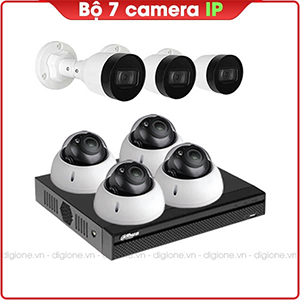 Bộ 7 Mắt Camera IP DAHUA 2.0mp
