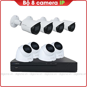 Bộ 8 Mắt Camera IP KBVISION 2.0mp