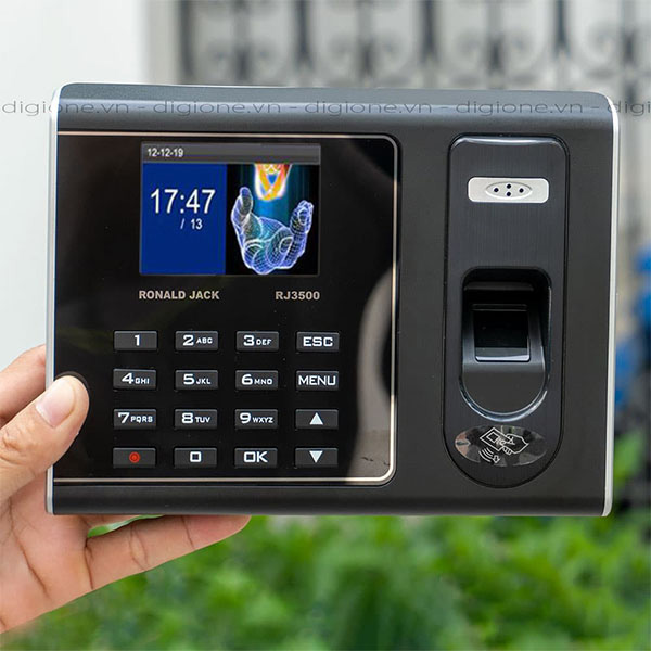 Máy Chấm Công Vân Tay - Thẻ Cảm Ứng Ronald Jack RJ3500