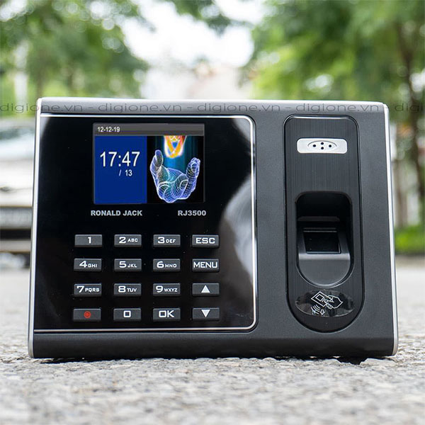 Máy Chấm Công Vân Tay - Thẻ Cảm Ứng Ronald Jack RJ3500