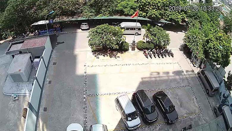 Hình ảnh theo dõi ban ngày