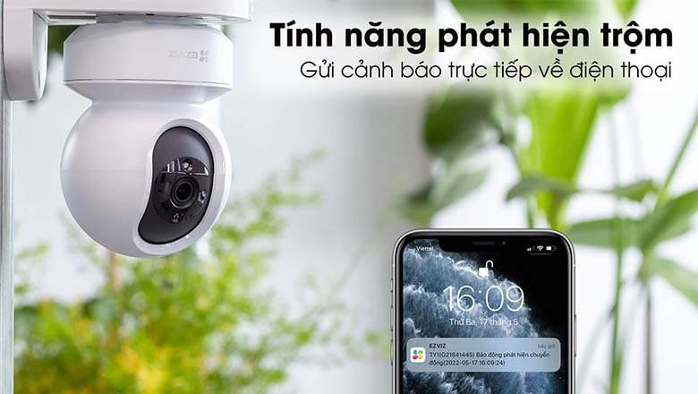 Chế độ hồng ngoại ban đêm thông minh với Smart IR