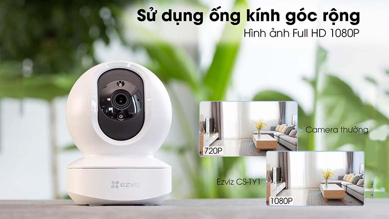 Camera TY1 thiết kế nhỏ gọn, tiện lợi