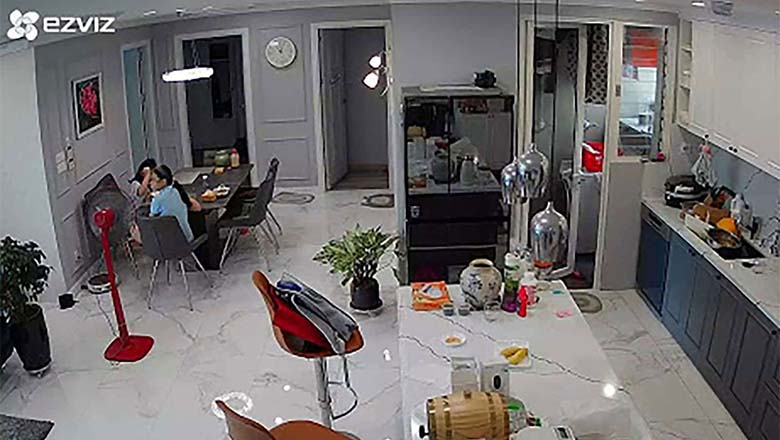 Hình ảnh quan sát ban ngày của Ezviz CS-C1HC