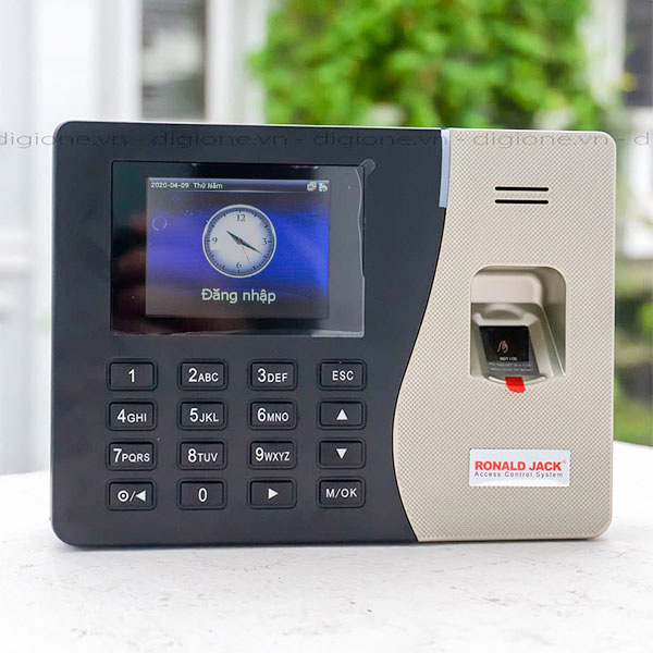 Máy Chấm Công Vân Tay - Thẻ Cảm Ứng Ronald Jack P5
