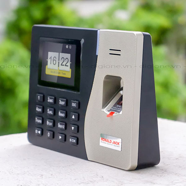 Máy Chấm Công Vân Tay - Thẻ Cảm Ứng Ronald Jack P5