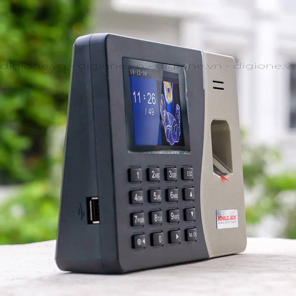 Máy Chấm Công Vân Tay - Thẻ Cảm Ứng Ronald Jack P5