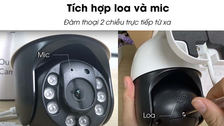Trò chuyện 2 chiều tiện lợi