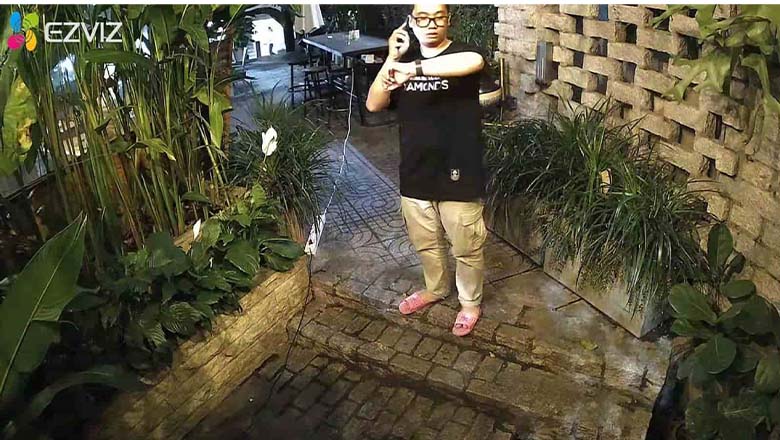 Hình ảnh Ezviz C3W Color Night Pro 4MP ban đêm