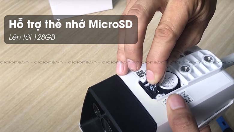 Hỗ trợ đọc thẻ nhớ Micro SD dung lượng lớn