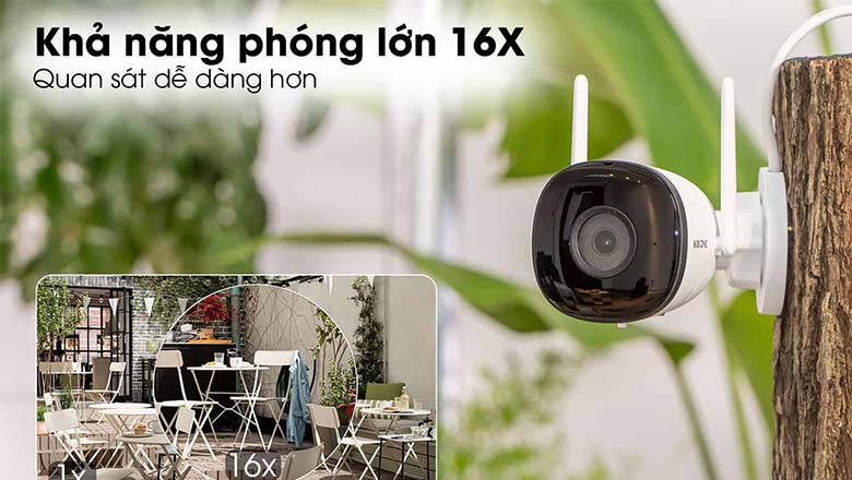 Kbone KN-B21 cho phép thu phóng dễ dàng