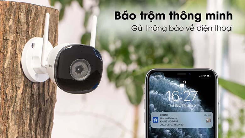 KbOne-B21 hỗ trợ giám sát chuyển động