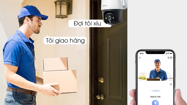 Đàm thoại 2 chiều thú vị cùng Kbone KN-S25F