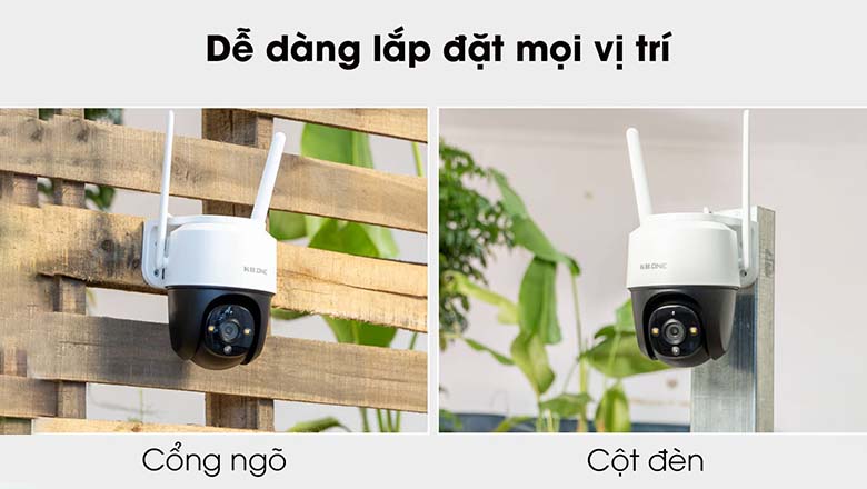Vị trí lắp đặt KN-S25F