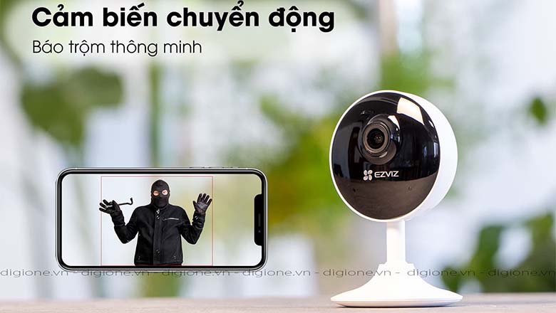 Ezviz C1C-B Tích hợp cảm biến chuyển động