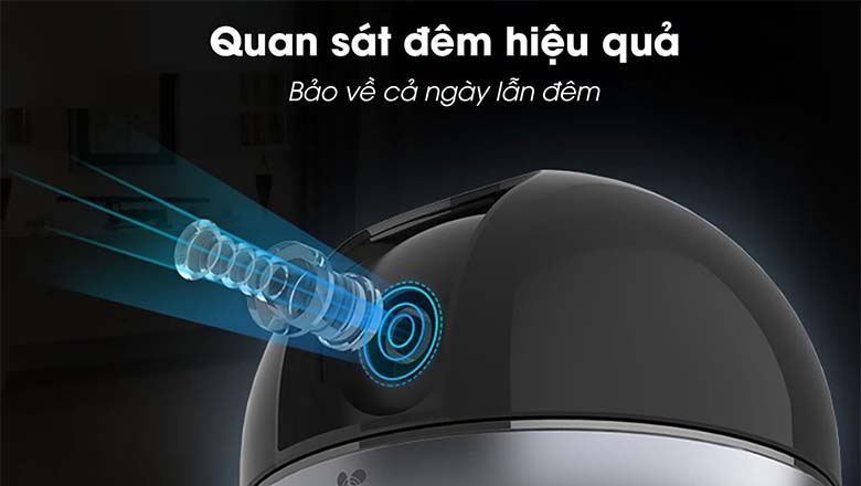 Camera C6W - quan sát ban đêm hiệu quả