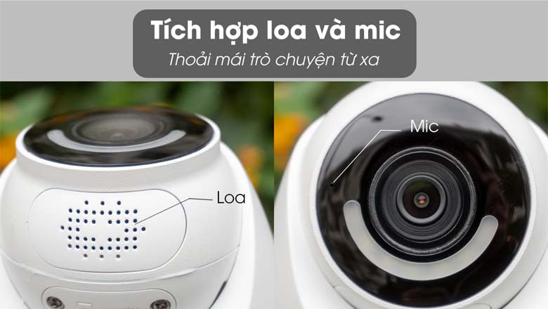 Đàm thoại 2 chiều cho âm thanh to rõ ràng