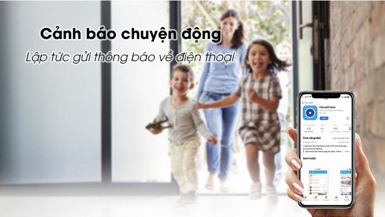 Báo động khi có người đột nhập