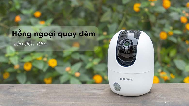 Hỗ trợ hồng ngoại ban đêm với tầm nhìn 10 mét 