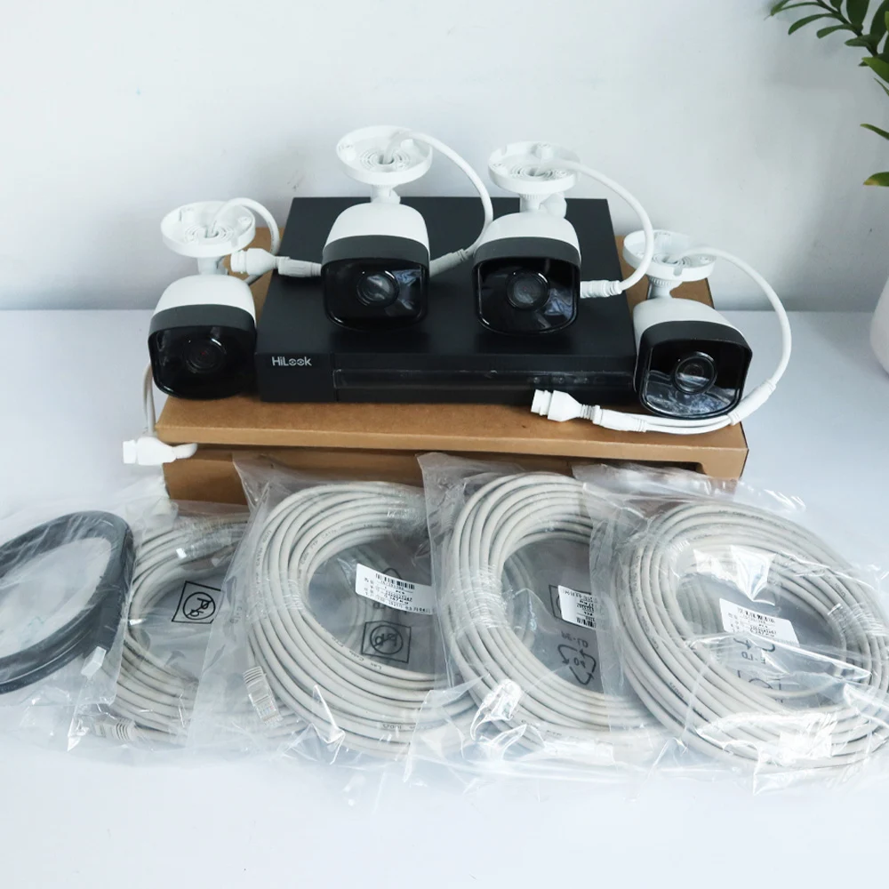 Bộ kit 4 camera IP Hilook IK-4042BH-MH/P ngoài trời