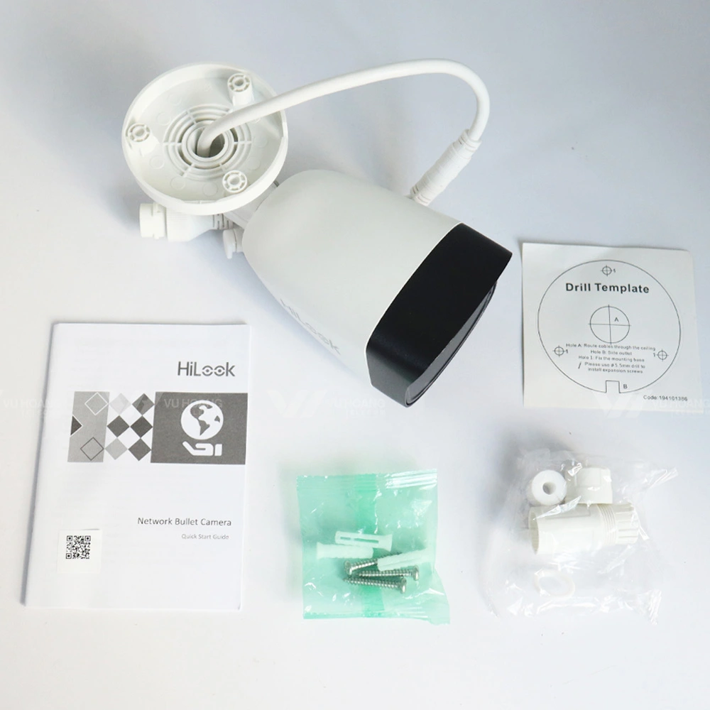 Bộ kit 4 camera IP Hilook IK-4042BH-MH/P ngoài trời