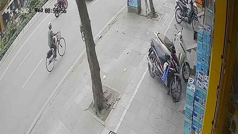 Hình ảnh quay ban ngày camera wifi ngoài trời yoosee 360 độ