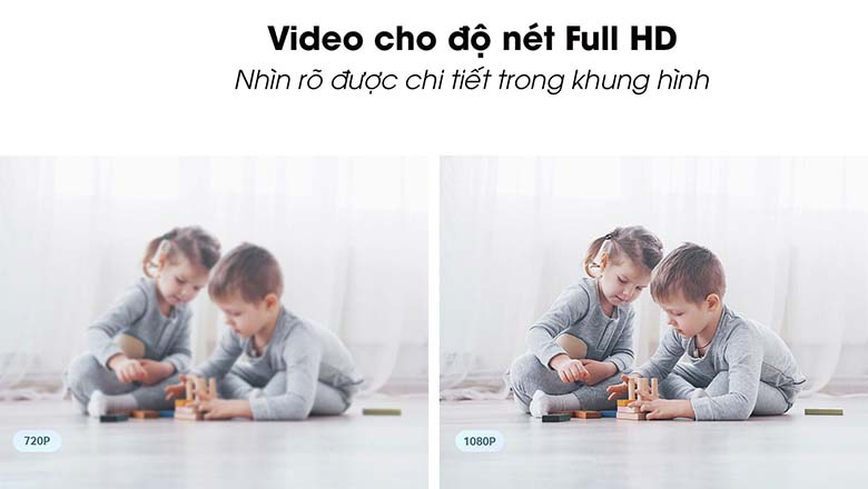 Tapo c200 hiển thị hình ảnh Full HD