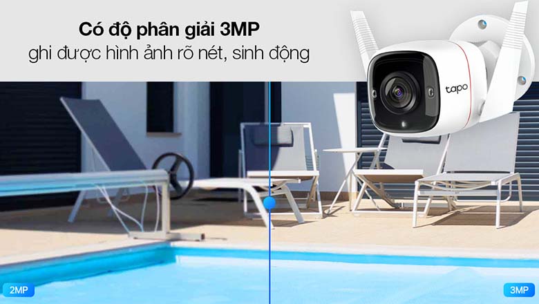 Camera TP-Link Tapo C310 thiết kế nhỏ gọn