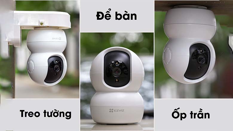 Ezviz CS-TY2 - Dễ dàng lắp đặt trong nhà