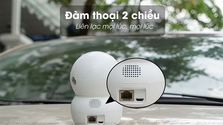 TY2 Ezviz - Liên lạc mọi lúc với tính năng đàm thoại hai chiều