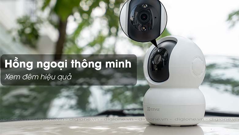 Camera TY2 - Chế độ hồng ngoại ban đêm thông minh với Smart IR