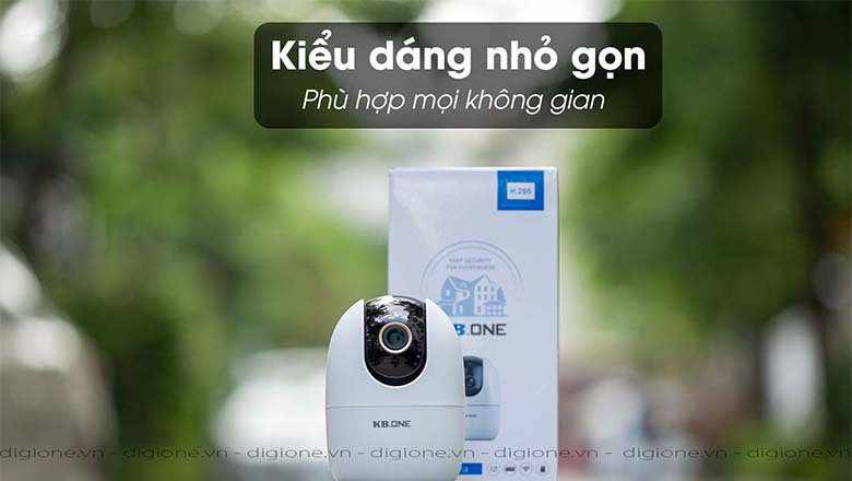 Camera KN-H41P có thiết kế nhỏ gọn, thông dụng