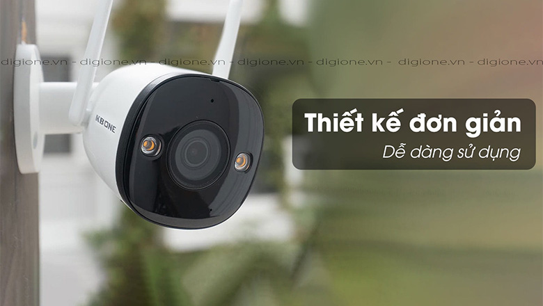 KN-B41F thiết kế đơn giản, dễ sử dụng