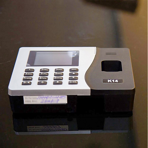 Máy Chấm Công Vân Tay ZKTeco K14