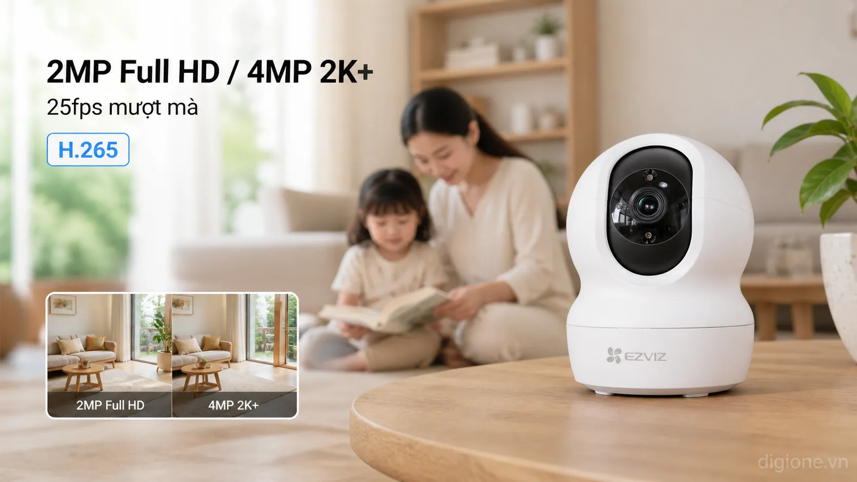 Camera EZVIZ CP1 Pro 4MP 2K  bản cao cấp WiFi băng tần k&eacute;p