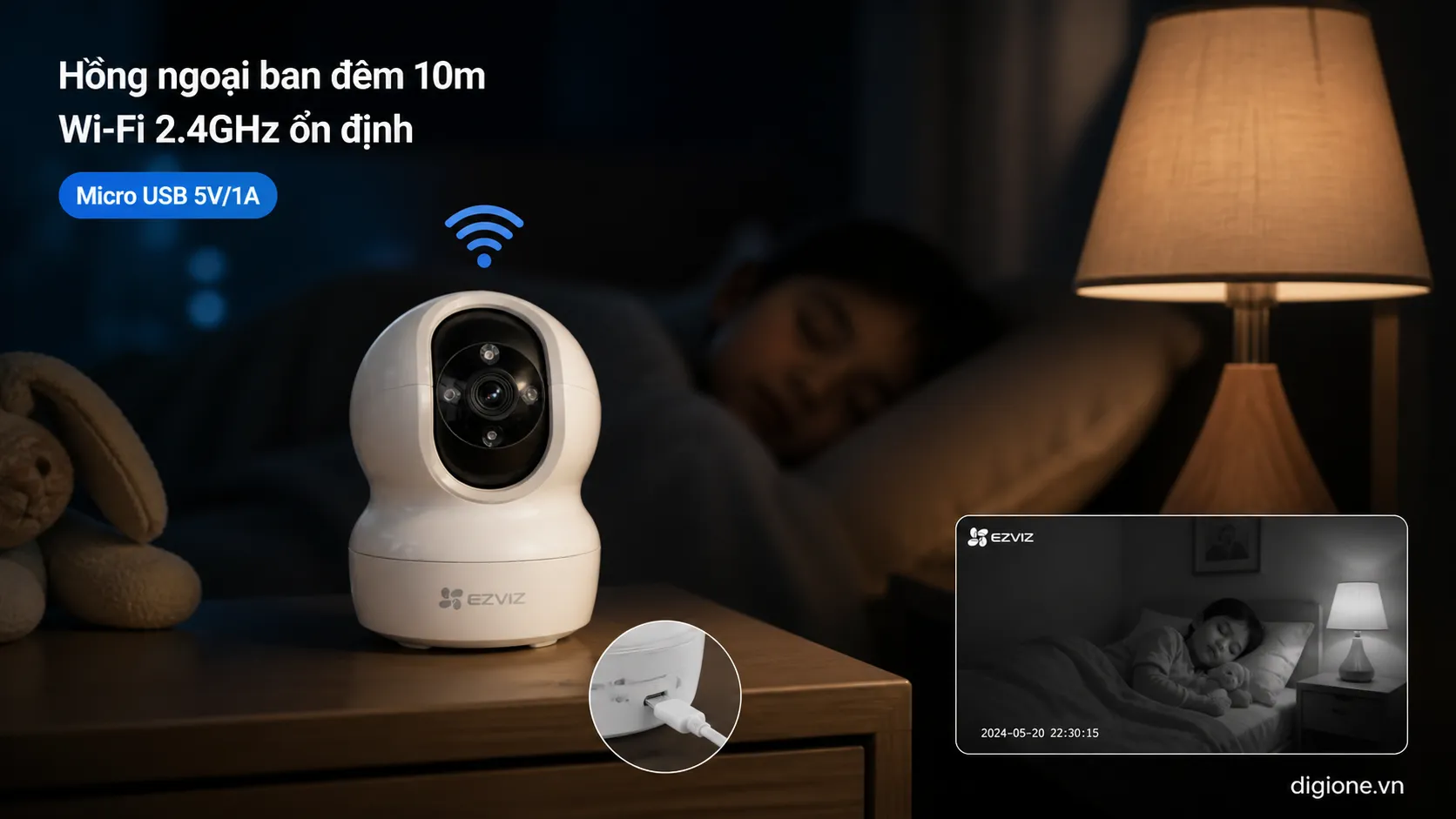 Mua camera EZVIZ CP1 Pro 4MP 2K  ch&iacute;nh h&atilde;ng tại DigiOne