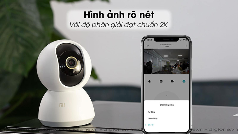 Camera Xiaomi 360 2K phiên bản mới