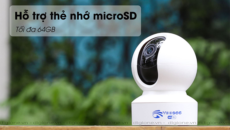 Tương thích với thẻ Micro SD, đọc thẻ nhớ tối đa 128GB