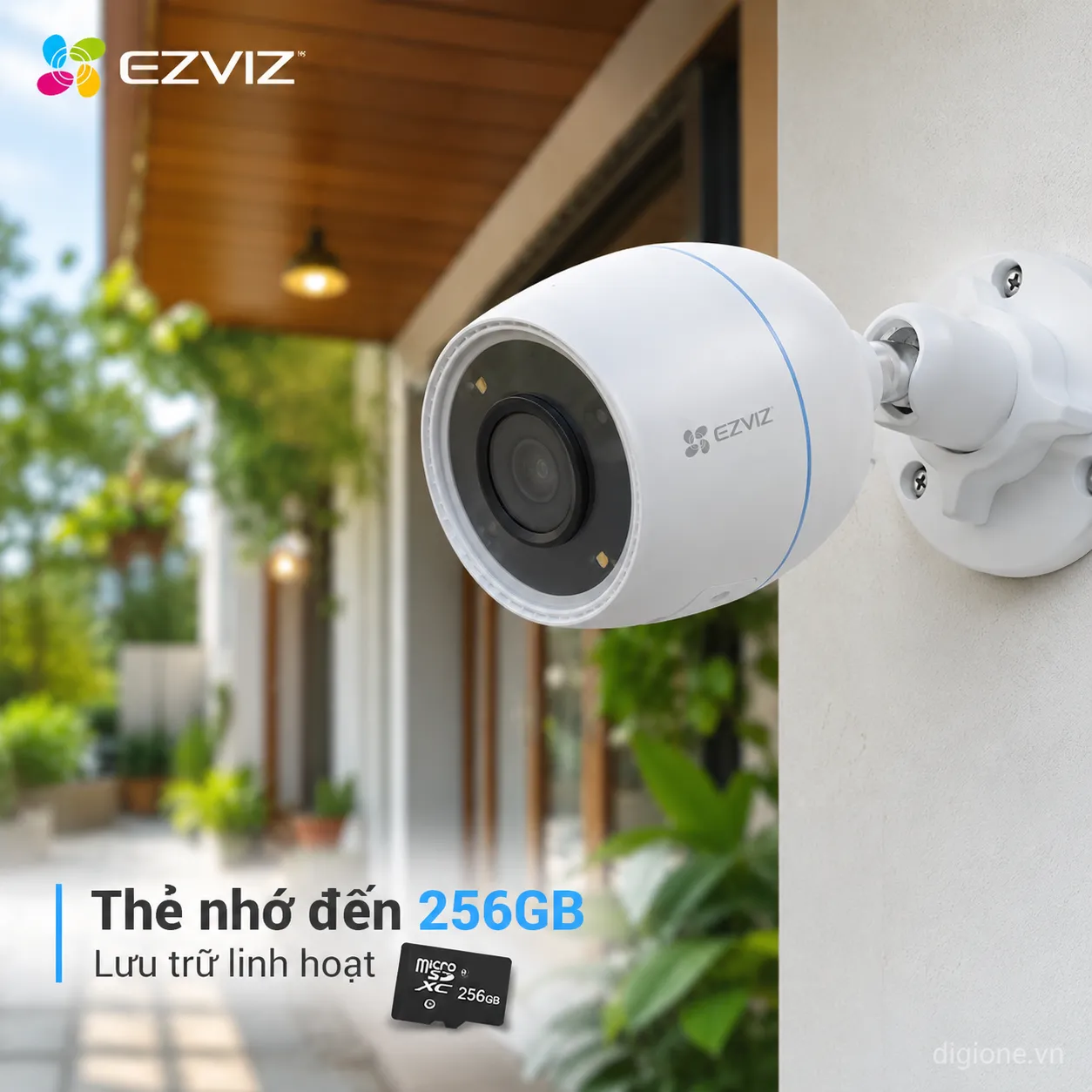 Camera EZVIZ C3TN Color 1080p 2MP - IP67, Đàm thoại 2 chiều